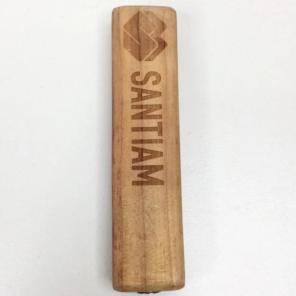 Santiam Brewing Company Craft Beer Tap Handle Wood Keg Top Oregon‎ 8